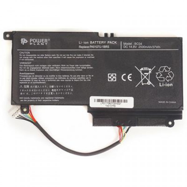 Аккумулятор для ноутбука TOSHIBA Satellite L55 (PA5107U-1BRS, TA5107P9) 14.8V 2500mAh PowerPlant (NB510221) Аккумулятор для ноутбука TOSHIBA Satellite L55 (PA5107U-1BRS, TA5107P9) 14.8V 2500mAh PowerPlant (NB510221)