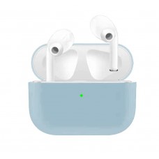 Чехол для Airpods Pro Ultrathin Silicon case Light Blue