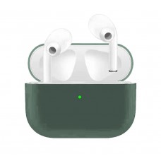 Чехол для Airpods Pro Ultrathin Silicon case Grass Green