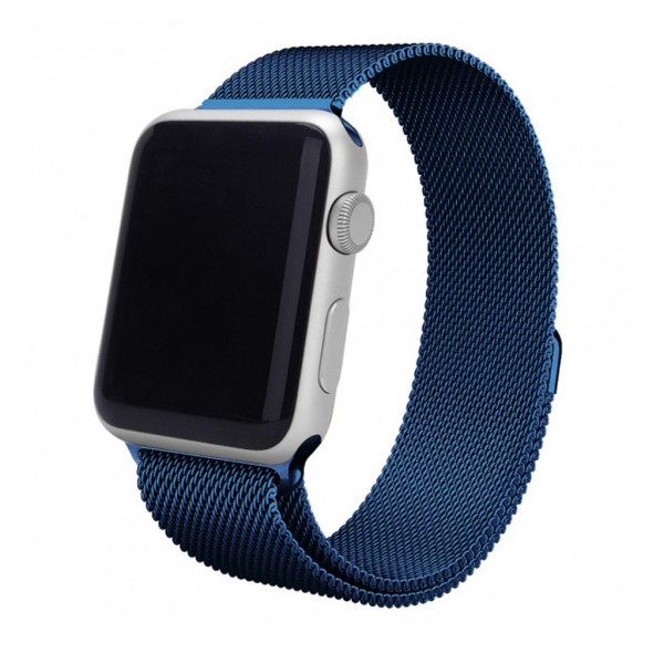 Ремешок для Apple Watch 38mm Milanese Loop Band Blue