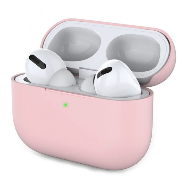 Чехол для Airpods Pro Silicone Case Pink