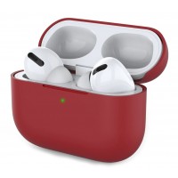 Чехол для Airpods Pro Silicone Case Rose Red