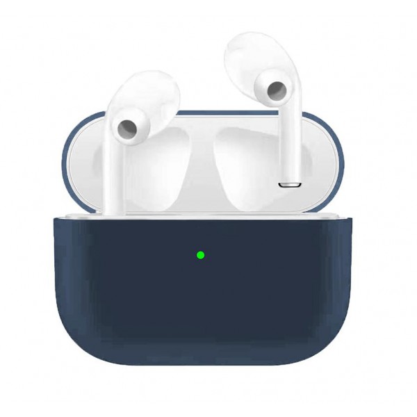 Чехол для Airpods Pro Ultrathin Silicon case Dark Blue