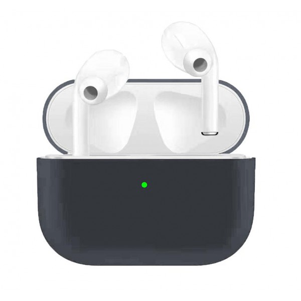 Чехол для Airpods Pro Ultrathin Silicon case Dark Grey