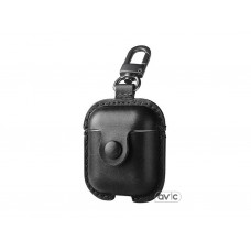 Чехол USAMS для наушников Apple AirPods LEATHER Black