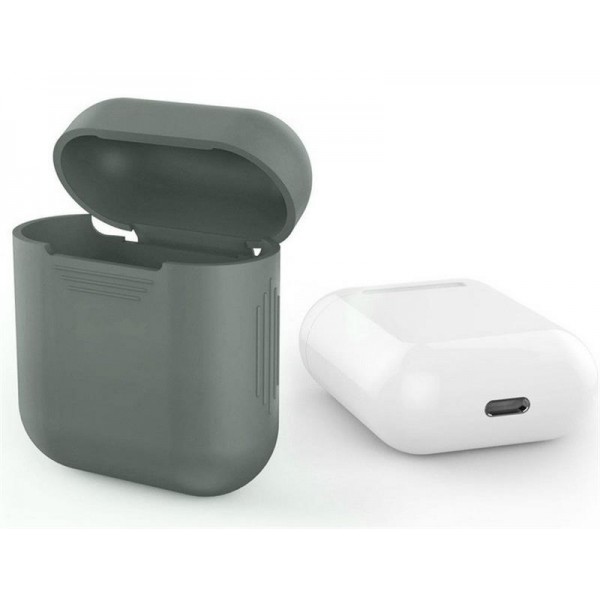 Чехол Nomi для наушников Apple AirPods Grey (348529)