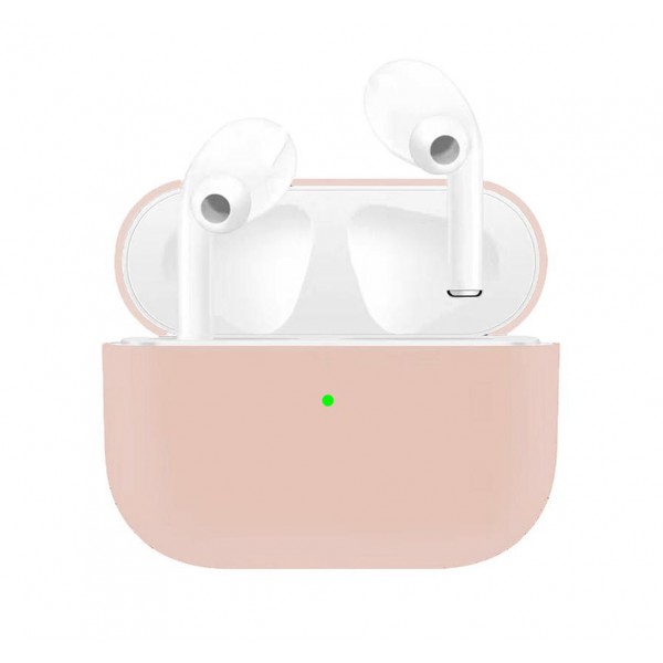 Чехол для Airpods Pro Ultrathin Silicon case Powder