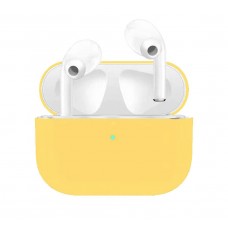 Чехол для Airpods Pro Ultrathin Silicon case Golden