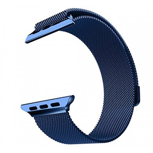 Ремешок для Apple Watch 42mm Milanese Loop Band Blue