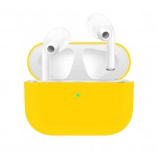 Чехол для Airpods Pro Ultrathin Silicon case Yellow