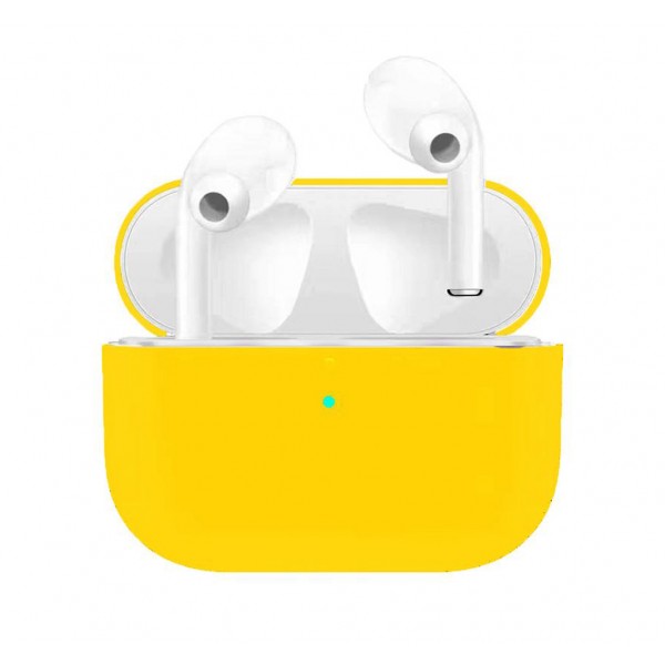 Чехол для Airpods Pro Ultrathin Silicon case Yellow