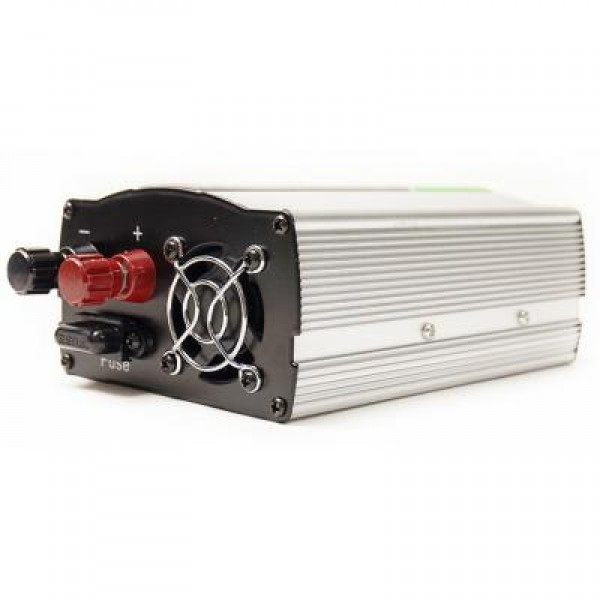 Адаптер автомобильный 12V/220V PowerPlant 24V/220V HYM300-242, 300W, USB 5V 1A (KD00MS0002)