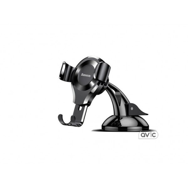 Автомобильный держатель для смартфона Baseus Car and Desk Holder Osculum Type Black (SUYL-XP01)