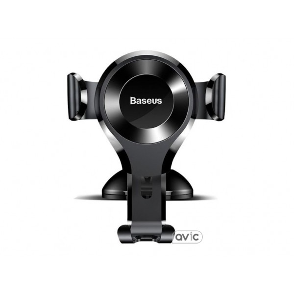Автомобильный держатель для смартфона Baseus Car and Desk Holder Osculum Type Black (SUYL-XP01)