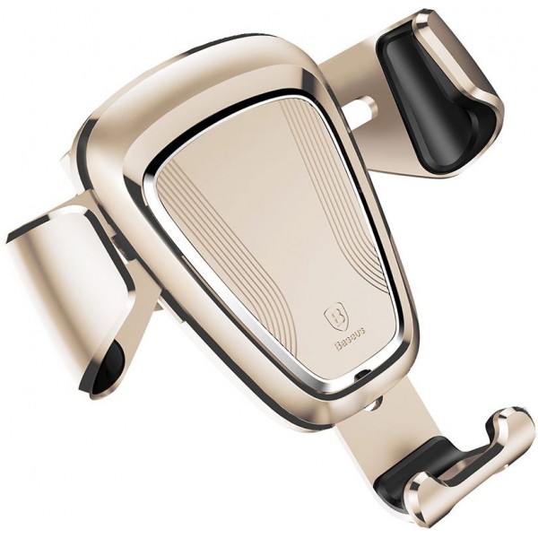 Автодержатель Baseus Gravity Car Mount (Metal type) Gold