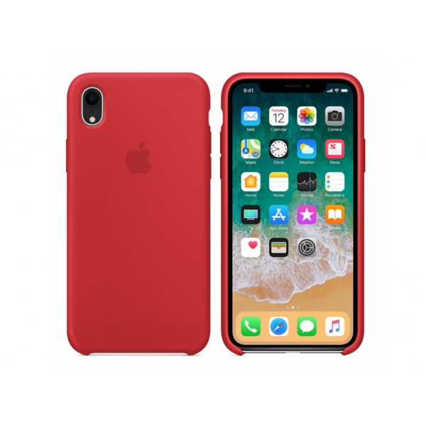 Чехол для Apple iPhone XR Silicone Case Red PRODUCT Copy