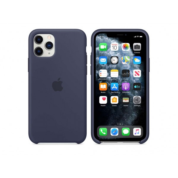 Чехол для смартфона Apple iPhone 11 Pro Silicone Case-Midnight Blue (MWYJ2)