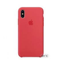 Чехол для Apple iPhone X Silicone Case Red Raspberry (MRG12)