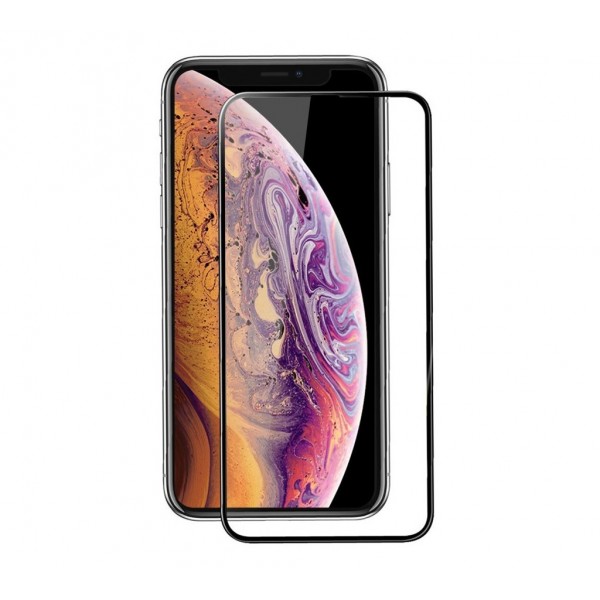 Защитное стекло для iPhone X/Xs Black Mr.Yes