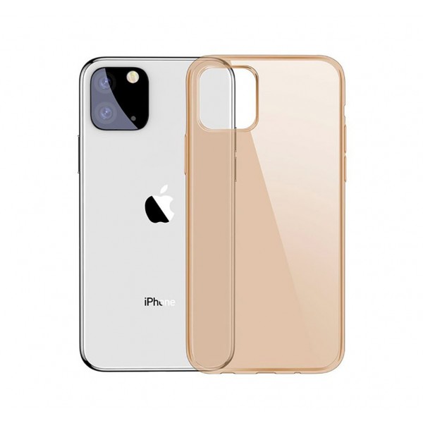 Чехол для Apple iPhone 11 Gold Baseus Simple