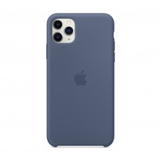 Чехол для Apple iPhone 11 Pro Max Silicone Case Alaskan Blue Copy