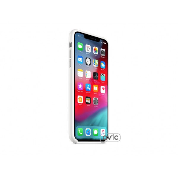 Чехол для Apple iPhone XS Max Silicone Case White (Copy)