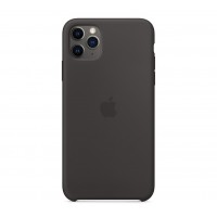 Чехол для Apple iPhone 11 Pro Max Silicone Case Black Copy