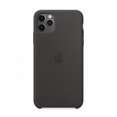 Чехол для Apple iPhone 11 Pro Max Silicone Case Black Copy