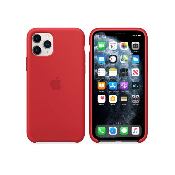 Чехол для смартфона Apple iPhone 11 Pro Silicone Case-PRODUCT RED (MWYH2)