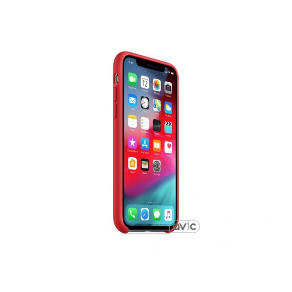 Чехол для Apple iPhone XS Silicone Case PRODUCT RED Copy