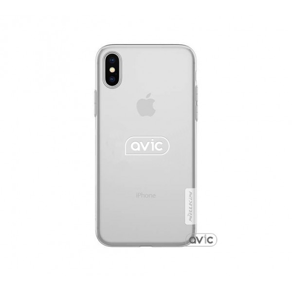 Чехол для Apple iPhone X/Xs Transparent Nillkin Nature Series TPU Avic