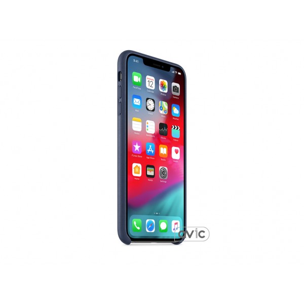 Чехол для Apple iPhone XS Silicone Case Midnight Blue (MRW92)