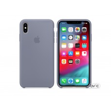 Чехол для Apple iPhone XS Max Silicone Case Lavender Gray (MTFH2)