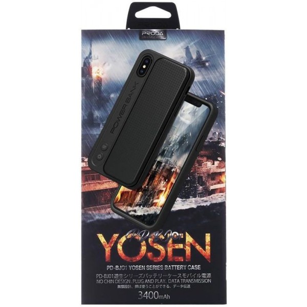 Power Bank Remax PD-BJ01 PRODA Yosen series for iPhone X 3400 mAh Black