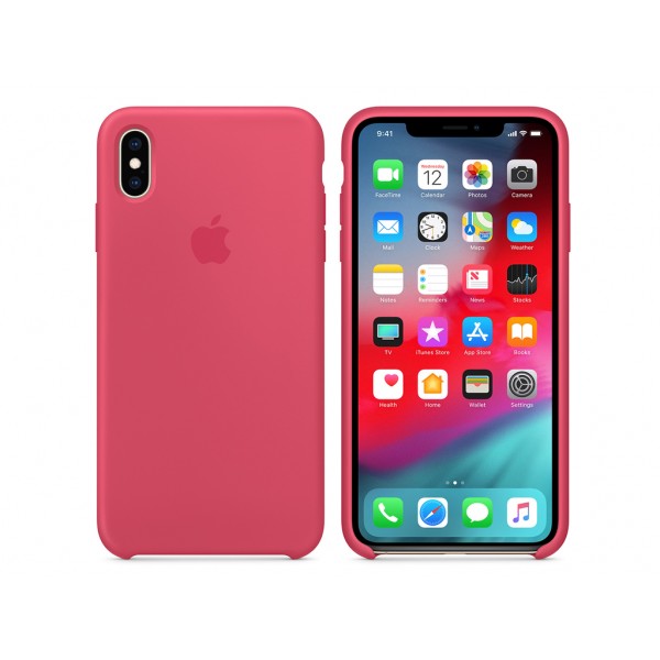 Чехол для Apple iPhone XS Max Silicone Case Hibiscus (Copy)