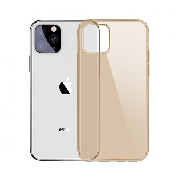 Чехол для Apple iPhone 11 Pro Max Gold Baseus Simple