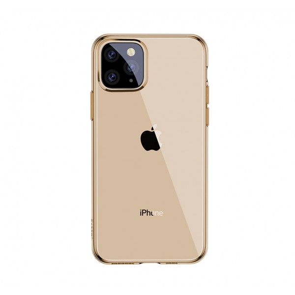 Чехол для Apple iPhone 11 Pro Max Gold Baseus Simple