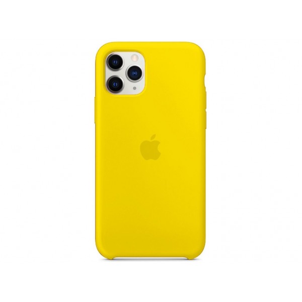 Чехол для Apple iPhone 11 Pro Silicone Case Yellow Copy