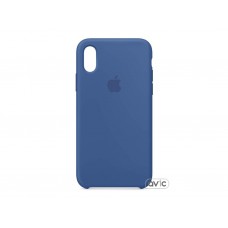 Чехол для Apple iPhone XS Max Silicone Case Delft Blue Copy