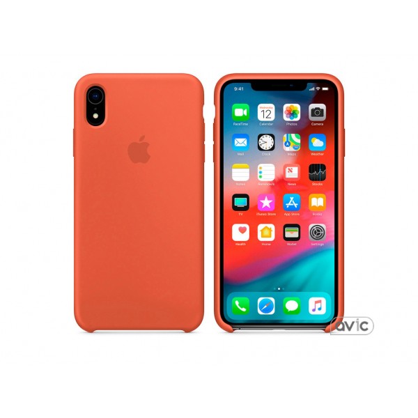 Чехол для Apple iPhone XR Silicone Case Nectarine Copy