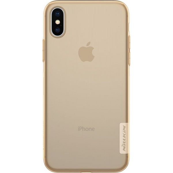 Чехол-накладка Nillkin Nature TPU Case Apple iPhone X Brown