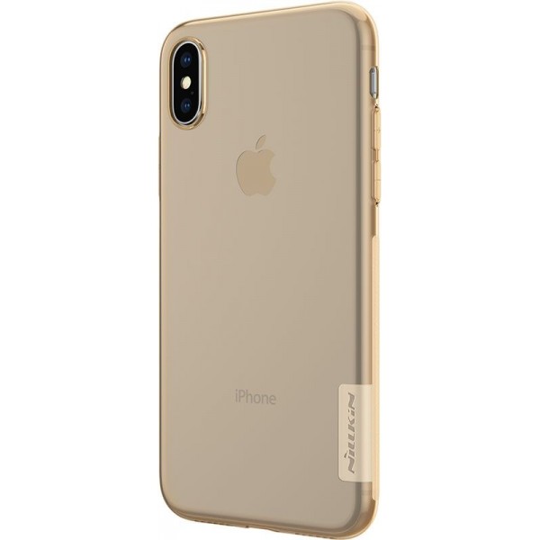 Чехол-накладка Nillkin Nature TPU Case Apple iPhone X Brown