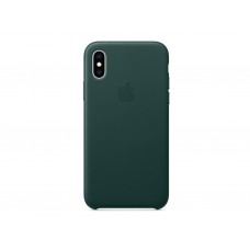 Чехол для Apple iPhone XS Leather Case Forest Green Copy