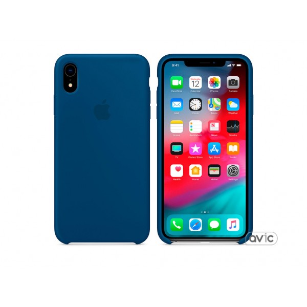 Чехол для Apple iPhone XR Silicone Case Blue Horizon Copy