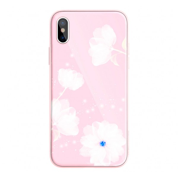 Чехол+подарочный набор Nillkin iPhone XS MAX Fancy 3 в 1 Pink