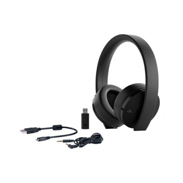 Наушники Sony PlayStation Gold Wireless Headset Black