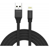 Кабель GOLF GC-55I Lightning cable 1m Black