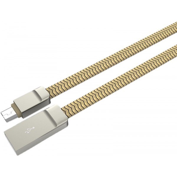 Кабель LDNIO LS20 Micro cable 1m Gold