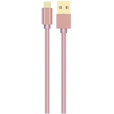 Кабель LDNIO LS24 Micro cable 1m Rose gold