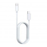 Кабель WUW X77 Type-C to Type-C 5A White